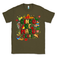 Army Green cinco de mayo squad Classic Tee - JahusDesignShop