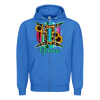 True Royal Gemini Sign of Zodiac Zipper Hoodie - Bettercallsaul