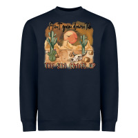 Navy ain t going down til the sun comes up Heavyweight Sweatshirt - MaliasSmallBusiness
