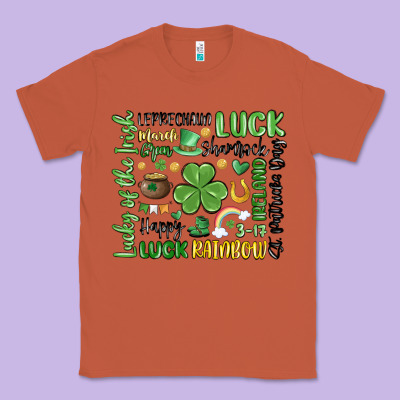 St. Patricks Day Classic Tee Designed By Maliassmallbusiness