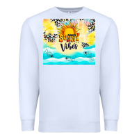 White sunny vibes Premium Sweatshirt - TumblerDesignByShophia