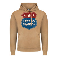 Vintage Camel Let's Go Brandon Shield Patch Vintage Hoodie - Jasminsmagicworld