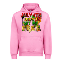 Fuchsia Pink July 4th didn't set me free Urban Hoodie - FaDigitalArtStudio