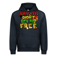 Navy July 4th didn't set me free Urban Hoodie - FaDigitalArtStudio