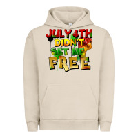 Pigment French Oak July 4th didn't set me free Urban Hoodie - FaDigitalArtStudio
