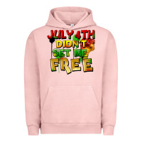 Pigment Salmon July 4th didn't set me free Urban Hoodie - FaDigitalArtStudio