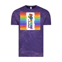 Cloud Purple different is beautiful Vintage Tee - MaliasSmallBusiness