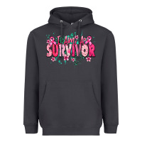 Smoke I am a survivor Cancere Awareness Heavyweight Hoodie - HowdyJamesFarm