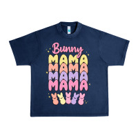Navy bunny mama Urban Heavy Tee - MaliasSmallBusiness