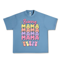 Pebble Blue bunny mama Urban Heavy Tee - MaliasSmallBusiness