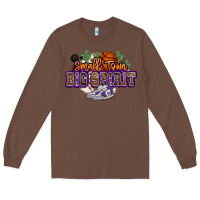 Chestnut small town big spirit basketball Long Sleeve Tee - NancyCooperArtShop