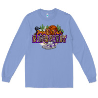 Colony Blue small town big spirit basketball Long Sleeve Tee - NancyCooperArtShop