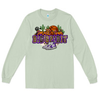 Matcha small town big spirit basketball Long Sleeve Tee - NancyCooperArtShop