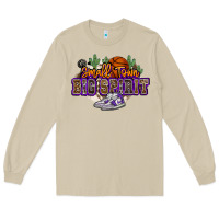 Mushroom small town big spirit basketball Long Sleeve Tee - NancyCooperArtShop