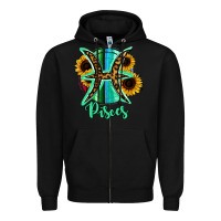 Black Pisces Zodiac Zipper Hoodie - Bettercallsaul