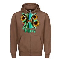 Chestnut Pisces Zodiac Zipper Hoodie - Bettercallsaul