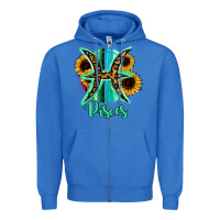 True Royal Pisces Zodiac Zipper Hoodie - Bettercallsaul