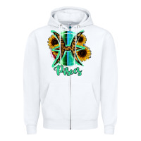 White Pisces Zodiac Zipper Hoodie - Bettercallsaul