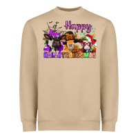 Mushroom happy hallothanksmas cows  nancy Heavyweight Sweatshirt - NancyCooperArtShop