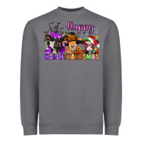 Storm happy hallothanksmas cows  nancy Heavyweight Sweatshirt - NancyCooperArtShop