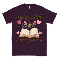 Plum she's got a book for every situation Classic Tee - MaliasSmallBusiness