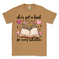 Toasted Coconut she's got a book for every situation Classic Tee - MaliasSmallBusiness