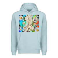 Blue Mist human with daisies Premium Hoodie - TumblerDesignByShophia
