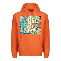 Carrot human with daisies Premium Hoodie - TumblerDesignByShophia
