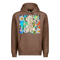 Chestnut human with daisies Premium Hoodie - TumblerDesignByShophia