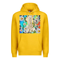 Lemon human with daisies Premium Hoodie - TumblerDesignByShophia
