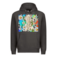 Smoke human with daisies Premium Hoodie - TumblerDesignByShophia