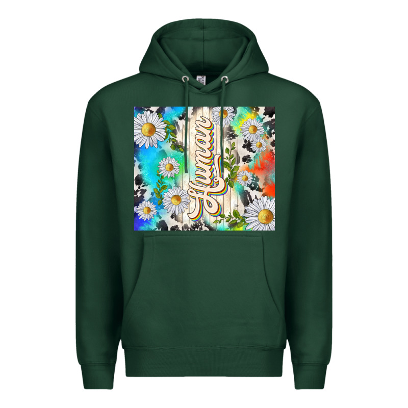Human With Daisies Premium Hoodie by TumblerDesignByShophia | Teevron