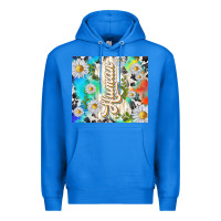 True Royal human with daisies Premium Hoodie - TumblerDesignByShophia