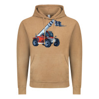Vintage Camel Telehandler Vintage Hoodie - LillyAllenDesigns