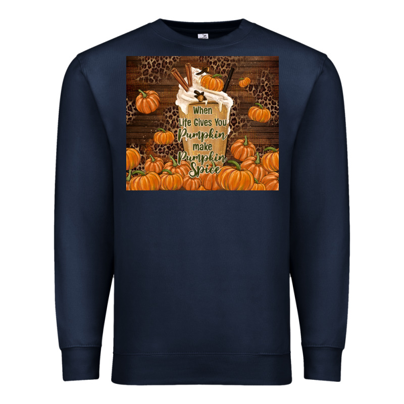 Make Pumpkin Spice Premium Sweatshirt by TumblerDesignByShophia | Teevron