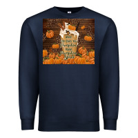 Navy make pumpkin spice Premium Sweatshirt - TumblerDesignByShophia
