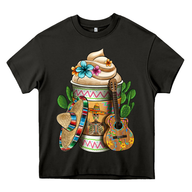 Mexican Hot Coffee Cup Heavy Core Tee by FaDigitalArtStudio | Teevron