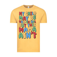 Vintage Mustard my child may be non verbal but this mama ain't Vintage Tee - MaliasSmallBusiness