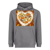 Storm fall heart with leopard Heavyweight Hoodie - TumblerDesignByShophia