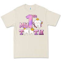 Bone my first tooth with teeth for girls Premium Tee - AdoDesignShop