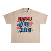 French Oak happy 4th of july Urban Heavy Tee - MaliasSmallBusiness
