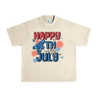 Sandshell happy 4th of july Urban Heavy Tee - MaliasSmallBusiness