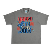 Tornado happy 4th of july Urban Heavy Tee - MaliasSmallBusiness