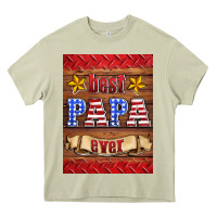 Mossy best papa ever air freshener Heavy Core Tee - HRA Design Shop