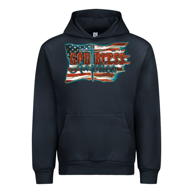 God Bless America Urban Hoodie by FaDigitalArtStudio | Teevron