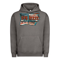 Pigment Tornado God Bless America Urban Hoodie - FaDigitalArtStudio