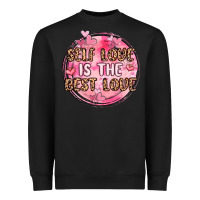 Black self love is the best love Heavyweight Sweatshirt - MaliasSmallBusiness