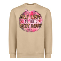 Mushroom self love is the best love Heavyweight Sweatshirt - MaliasSmallBusiness