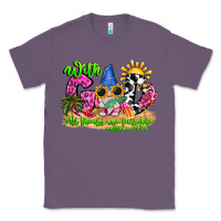 Lavender with god all things are possible summer Classic Tee - CowhideDigitalArt