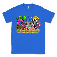 True Royal with god all things are possible summer Classic Tee - CowhideDigitalArt